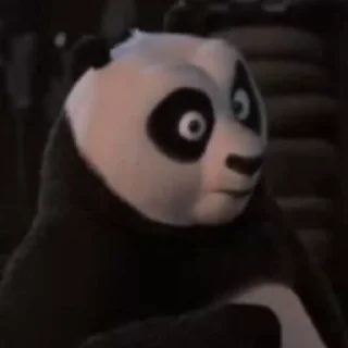 Kung Fu Panda emoji 👀