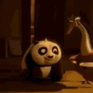 Kung Fu Panda stiker 😋