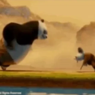 Kung Fu Panda emoji 💪