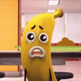 Banana Joe emoji 😭