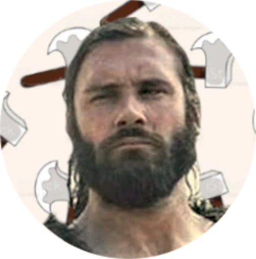 Telegram Sticker «Vikings» 🤨