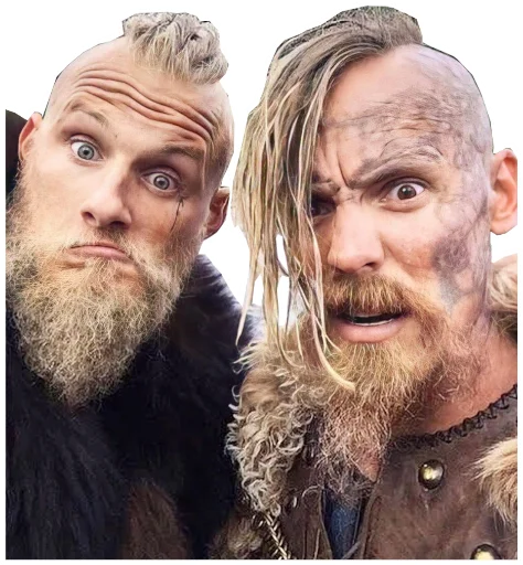 Стікер Telegram «Vikings» 🤨