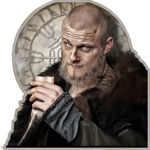 Telegram Sticker «Vikings» 🤨