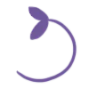 violet magic emoji 🌱