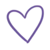 violet magic emoji ❤️