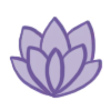 violet magic emoji 🌸