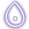 violet magic emoji 💧
