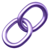 violet magic emoji 🔗