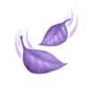 violet magic emoji 🍃
