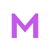 Фиолетовый алфавит emoji 🙂