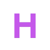 Эмодзи Фиолетовый алфавит 🙃