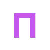 Эмодзи Фиолетовый алфавит 😌