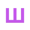 Фиолетовый алфавит emoji 😝