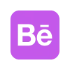 Фиолетовый алфавит emoji 💙