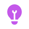 Емодзі Telegram «Фиолетовый алфавит» 💡