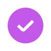 Фиолетовый алфавит emoji ✅