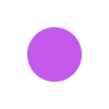 Эмодзи Фиолетовый алфавит ⚪️