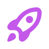 Фиолетовый алфавит emoji 🚀