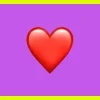 Фиолетовый алфавит emoji 🫶