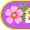 Telegram emoji «Фиолетовый алфавит» 🌸