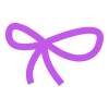 Эмодзи Фиолетовый алфавит 🎀