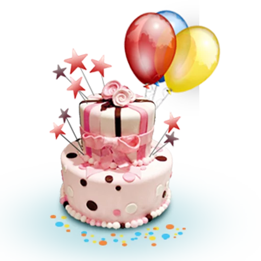 Telegram stiker «happy birthday» 🎂