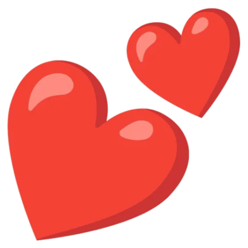 Стікер Telegram «red heart vip» ❤️