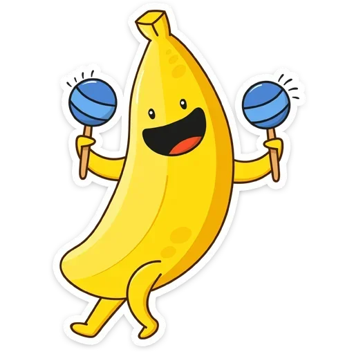 Бананос stiker 💃