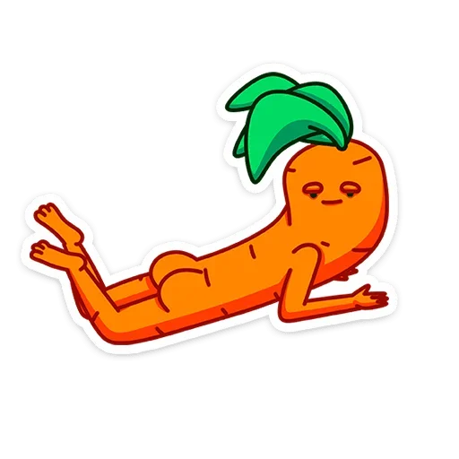 Морквоша  sticker 🍑