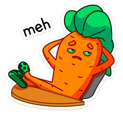 Морквоша  sticker 😒