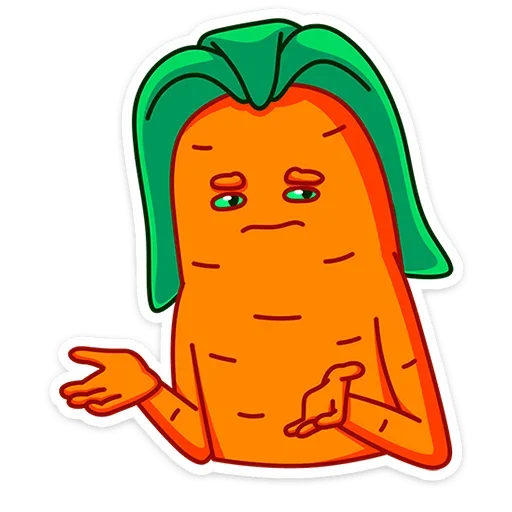 Морквоша  sticker 🤷