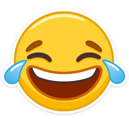 Telegram stiker «Emoji » 😂