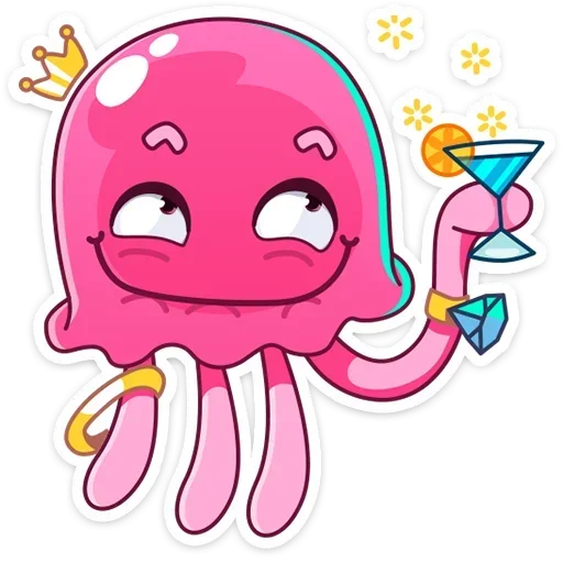 Медуза Джилл emoji 🥂