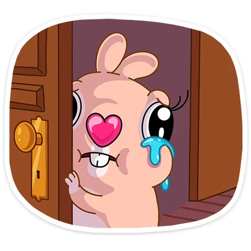 Кролик Себастьян emoji 😭