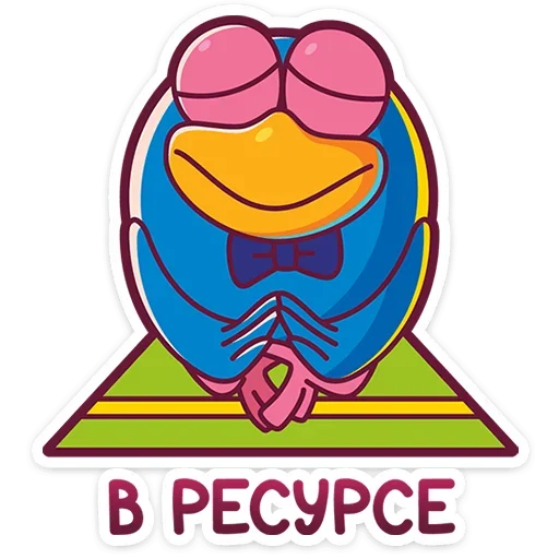 Смешарики emoji 🧘