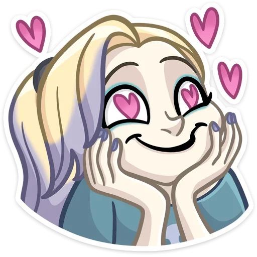2 Telegram Sticker 😍 from «Стейси» pack