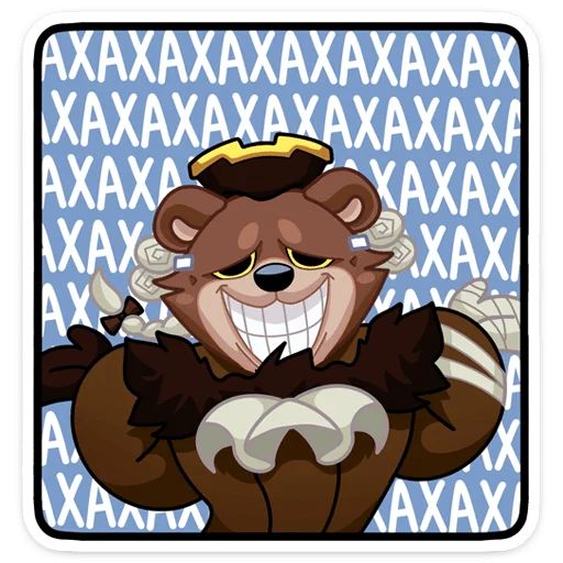 Telegram Sticker «Медвежутка» 😃