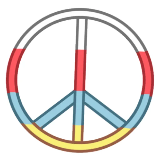 Стикер Telegram «Мир 🕊» ☮️