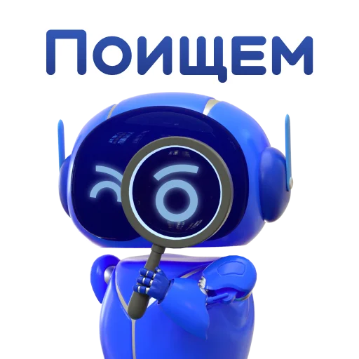 Telegram Sticker «Помощник ВТБ» 🔎