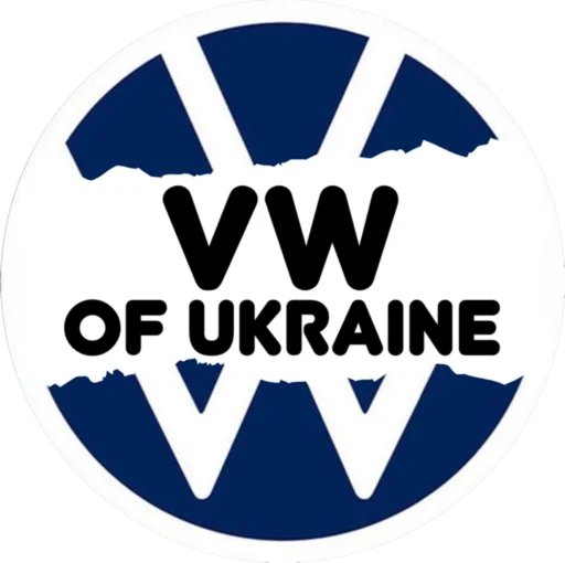 VW of Ukraine sticker 💎