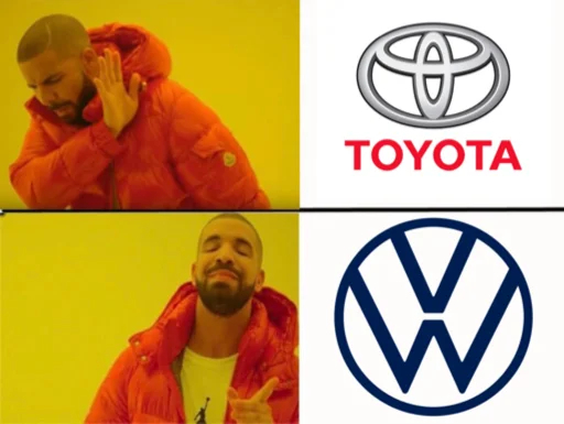 VW of Ukraine sticker 😌