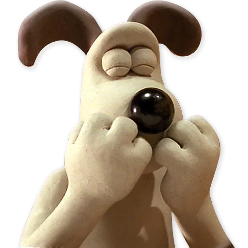 Эмодзи Gromit 🙊