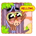 Telegram emoji Wally the Owl 