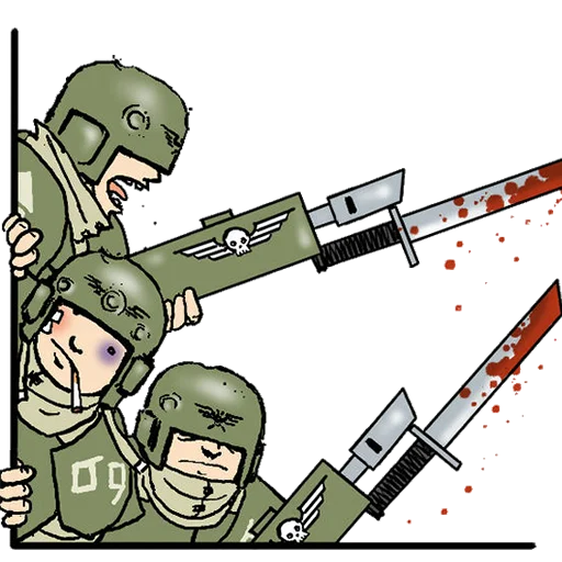Telegram Sticker «Warhammer UA» 🔫