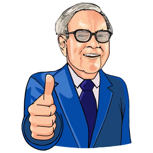 Стикер Warren Buffett  👍