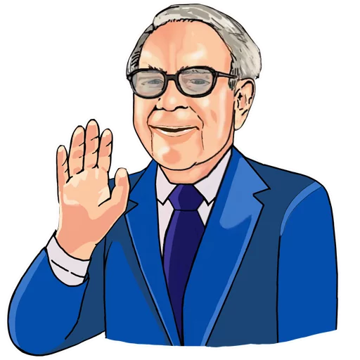 Стикер Warren Buffett  😀