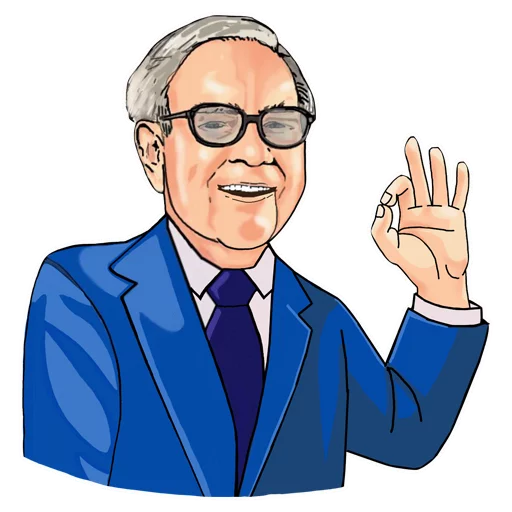Warren Buffett  stiker 👌