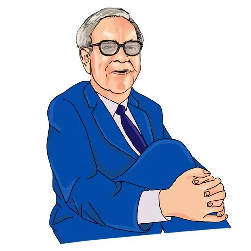 Warren Buffett  stiker 😏