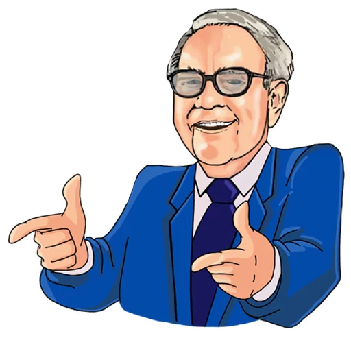 Warren Buffett emoji 😁