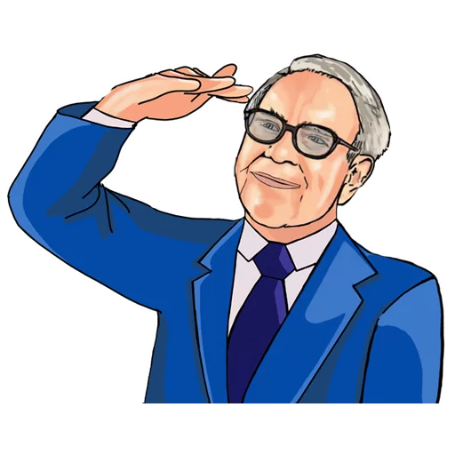 Стикер Warren Buffett  💪